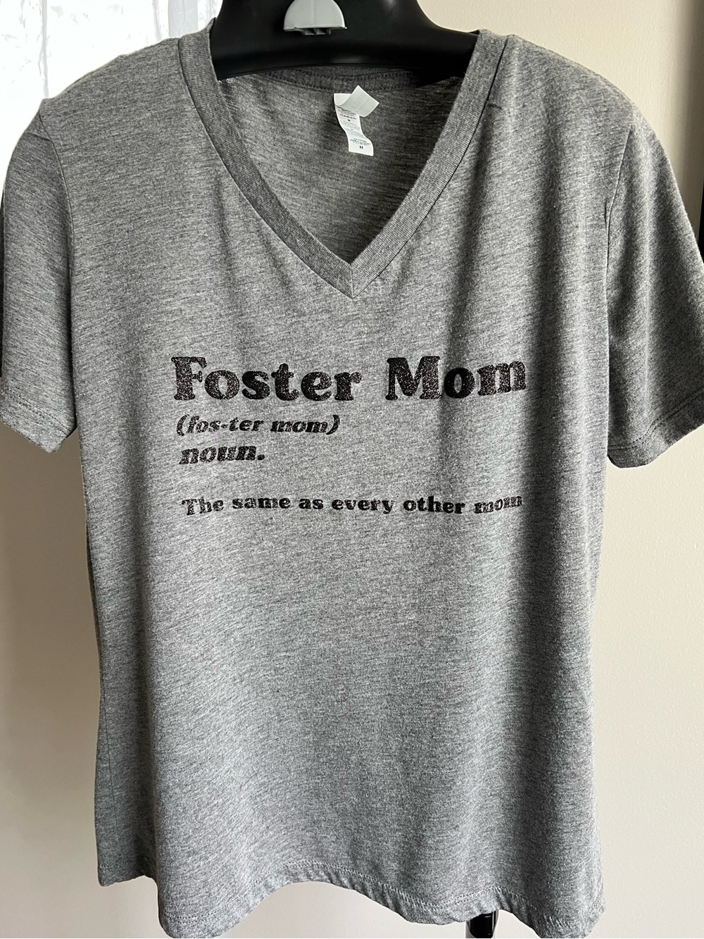Foster Mom V-neck T-shirt